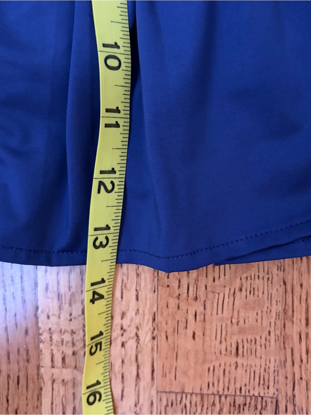 Laura Ashley Medium Pleated Golf Tennis Skort Mini Skirt Blue Stretch Activewear - Picture 12 of 12
